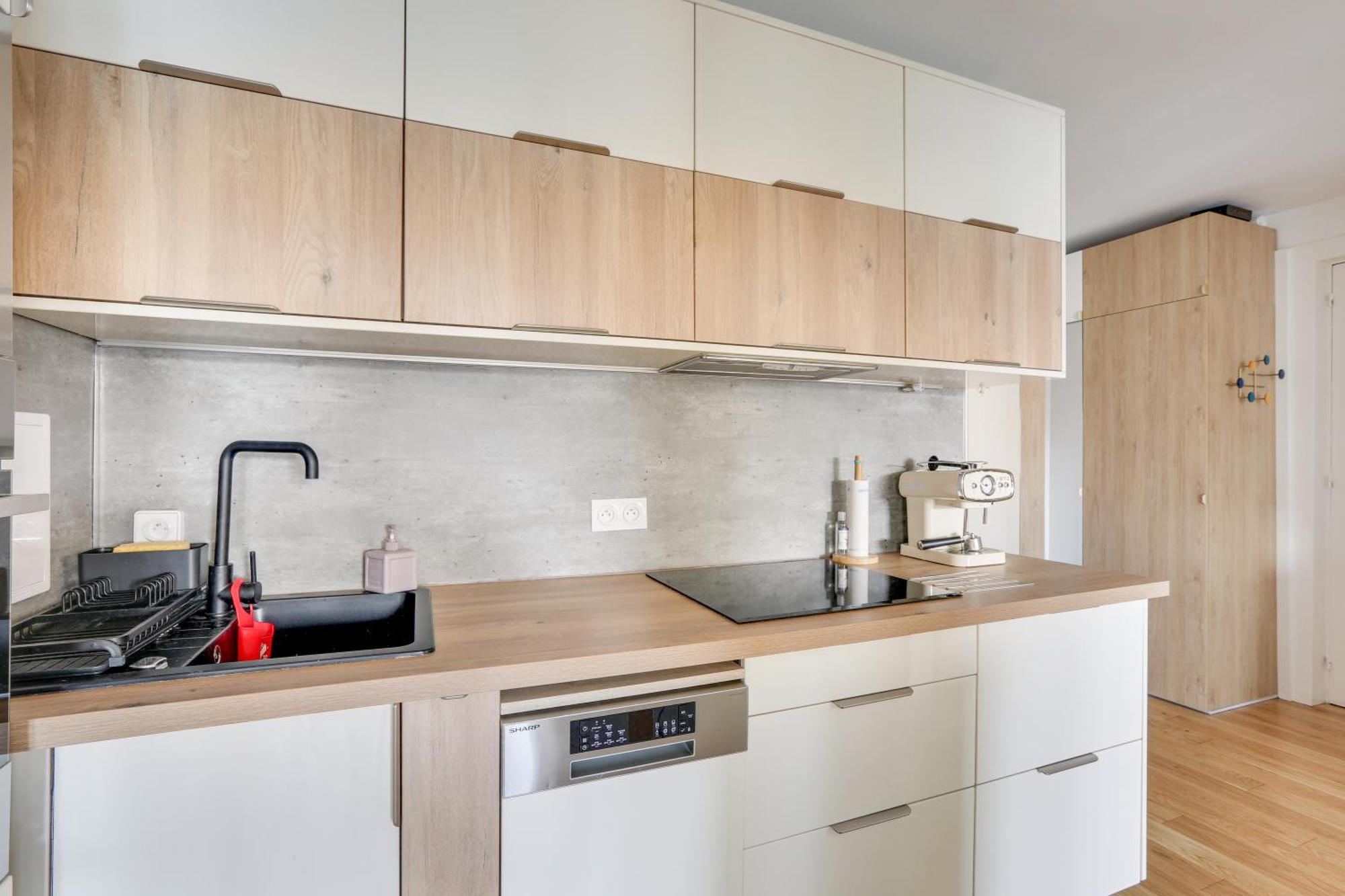 Paris Luxury Apartment 75M2 With Eiffel Tower View, 1 Min Metro, Parking Exterior photo